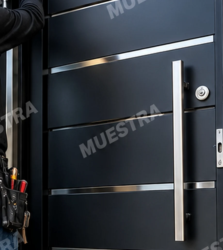 Puerta contemporánea